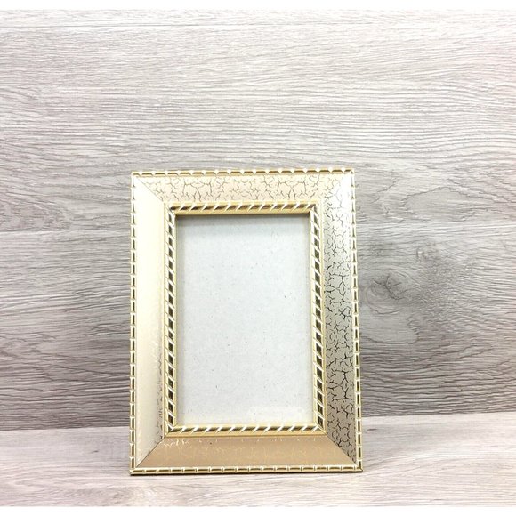 Photo Frame Ornate Gold-Tone Table Top Wall Mount Picture Display Home Décor - Picture 1 of 15
